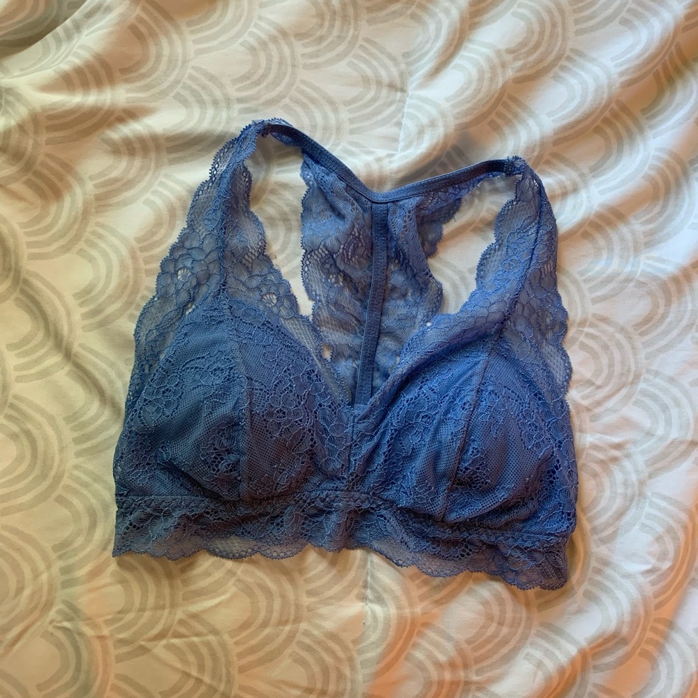 Gilligan and O’Malley Blue Racerback Bralette